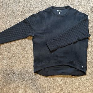 Nobull Woman’s size Medium Black waffle pullover
